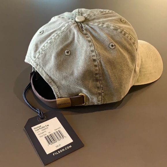C.C. Filson Washed Low-Profile Cap, Filson Hat - Picture 2 of 3
